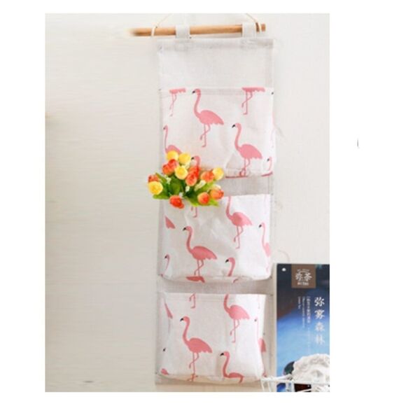 Flamingo 🦩 Print Hanging Storage - Picture 2 of 5